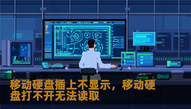 移动硬盘插上不显示，移动硬盘打不开无法读取