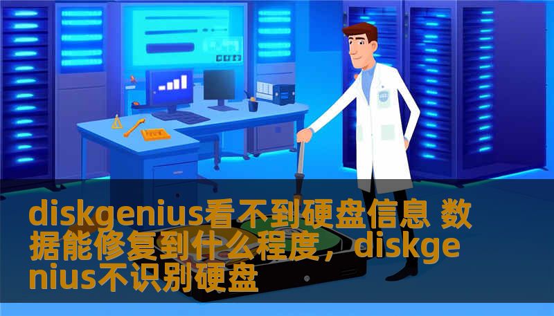 diskgenius看不到硬盘信息 数据能修复到什么程度，diskgenius不识别硬盘