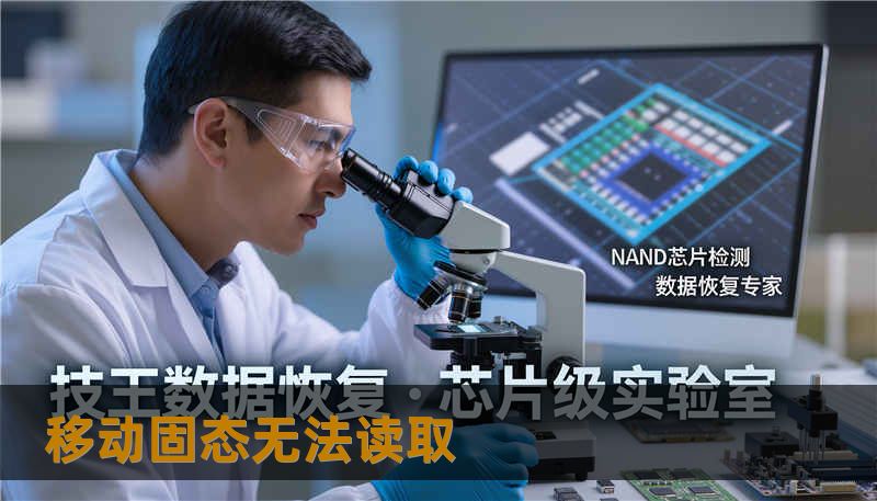 移动固态无法读取                    正文    移动固态无法读取的常见原因与首要判断    移动固态无法读取通常不是单一原因，可以把它想象成“病人先做检查再开药”。常见有逻辑层面的问题：文件表损坏、分区丢失、误格式化；也有硬件层面：控制器固件出错、NAND 坏块、USB 接口或数据线损坏；还有电源与兼容性问题、驱动冲突、或系统把盘判为未初始化。遇到不识别先别慌：不要反复插拔、不