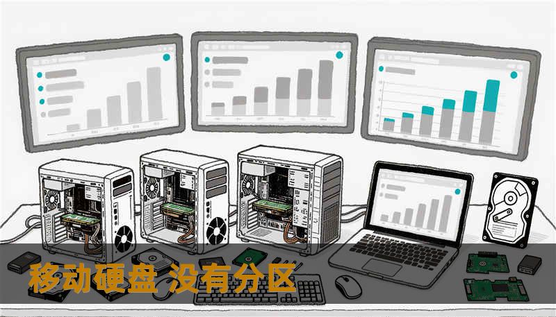 移动硬盘 没有分区