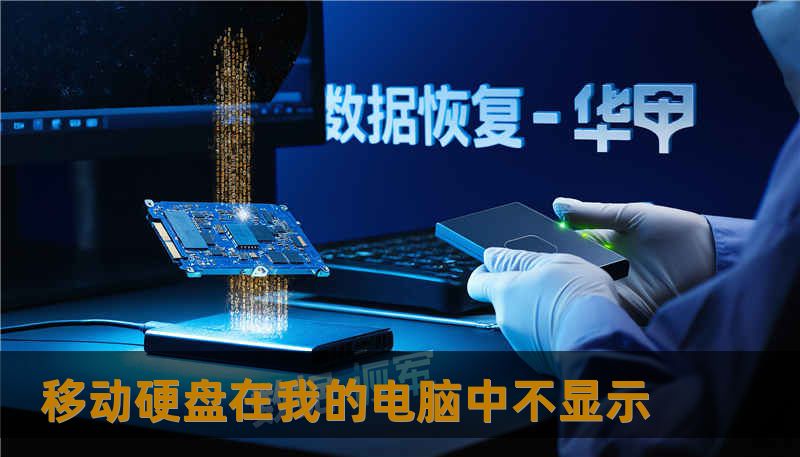 移动硬盘在我的电脑中不显示