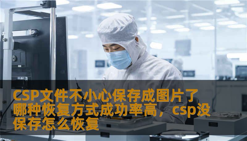 CSP文件不小心保存成图片了 哪种恢复方式成功率高，csp没保存怎么恢复
