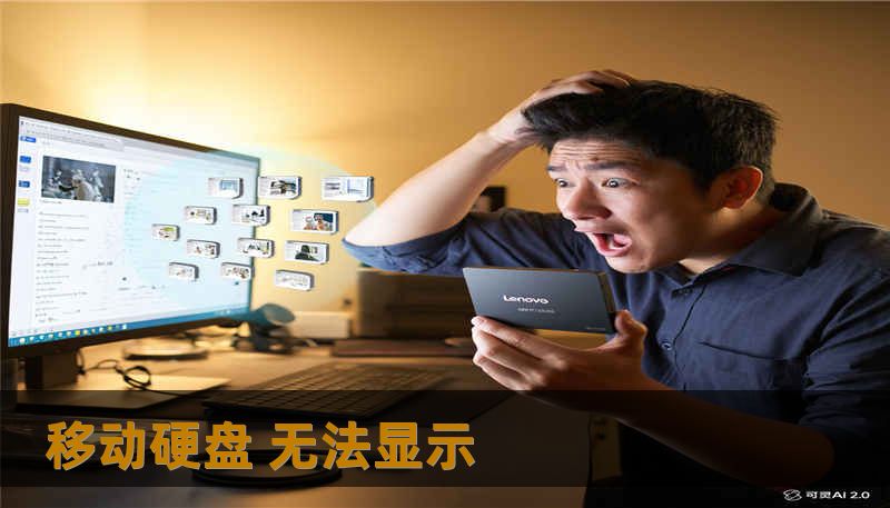 移动硬盘 无法显示