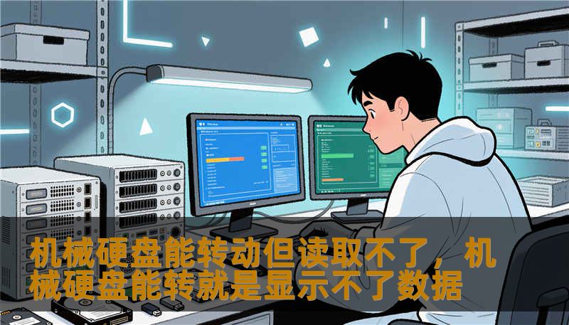 机械硬盘能转动但读取不了，机械硬盘能转就是显示不了数据