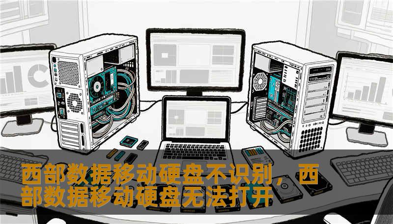 西部数据移动硬盘不识别，西部数据移动硬盘无法打开