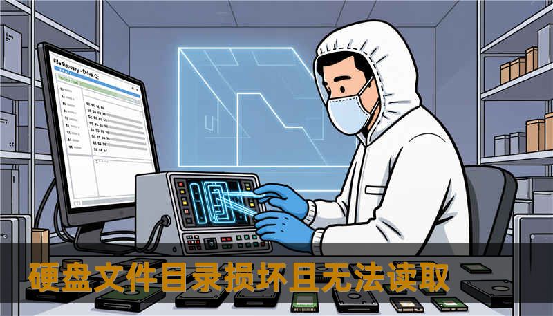 硬盘文件目录损坏且无法读取