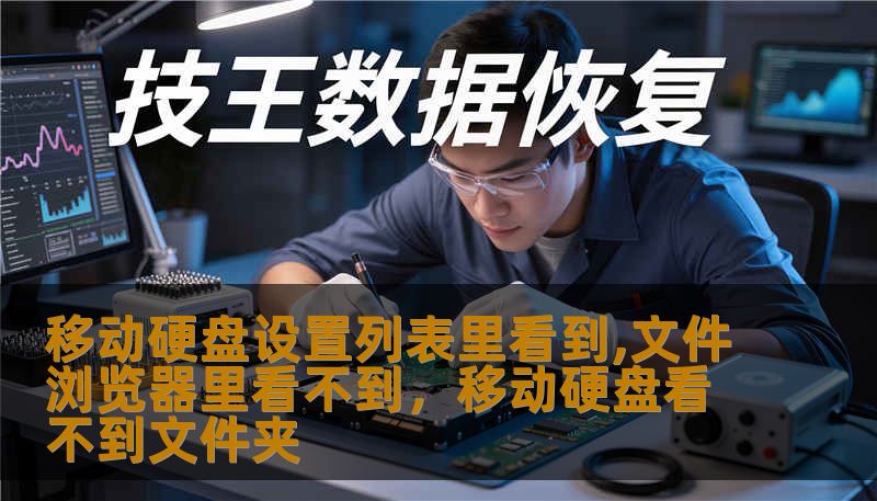移动硬盘设置列表里看到,文件浏览器里看不到，移动硬盘看不到文件夹