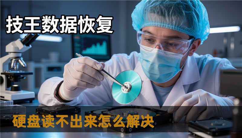 硬盘读不出来怎么解决