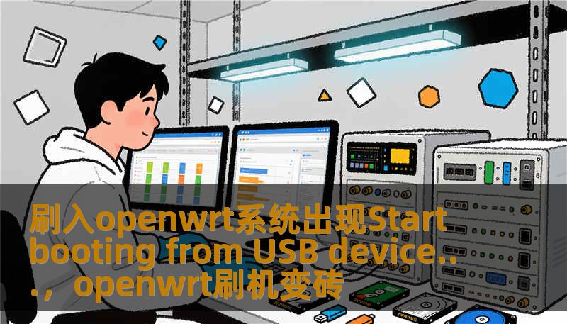 刷入openwrt系统出现Start booting from USB device...，openwrt刷机变砖