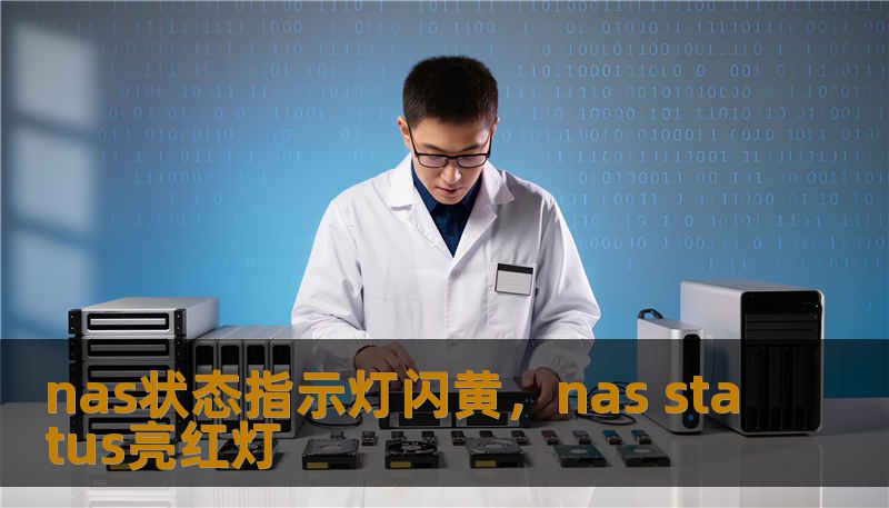 nas状态指示灯闪黄，nas status亮红灯