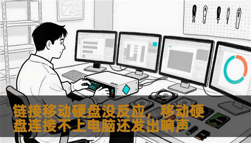 链接移动硬盘没反应，移动硬盘连接不上电脑还发出响声
