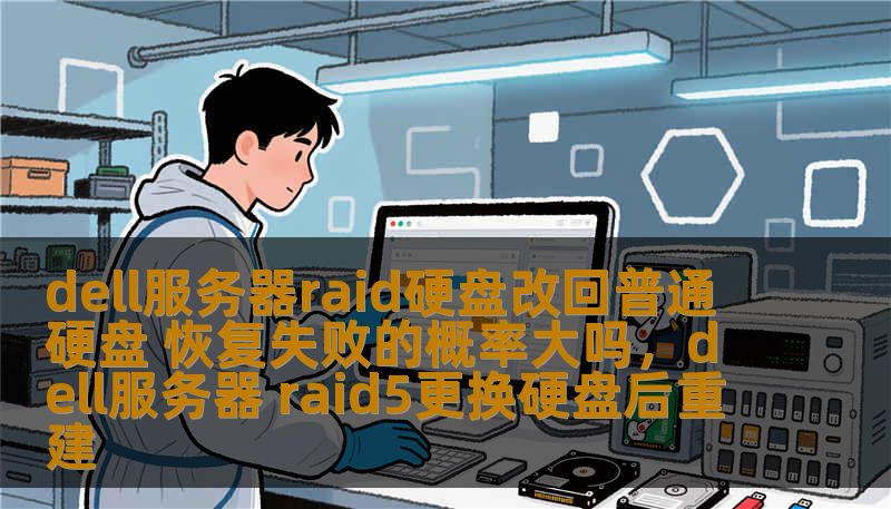 dell服务器raid硬盘改回普通硬盘 恢复失败的概率大吗，dell服务器 raid5更换硬盘后重建