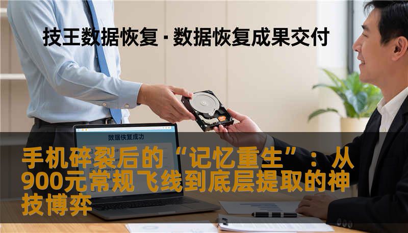 手机碎裂后的“记忆重生”：从900元常规飞线到底层提取的神技博弈