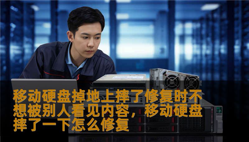 移动硬盘掉地上摔了修复时不想被别人看见内容，移动硬盘摔了一下怎么修复