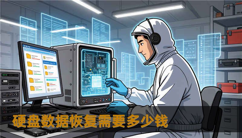 硬盘数据恢复需要多少钱