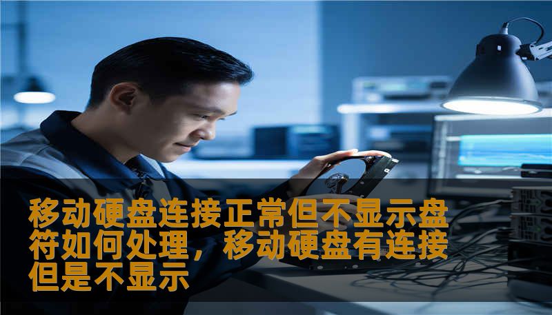 移动硬盘连接正常但不显示盘符如何处理，移动硬盘有连接但是不显示