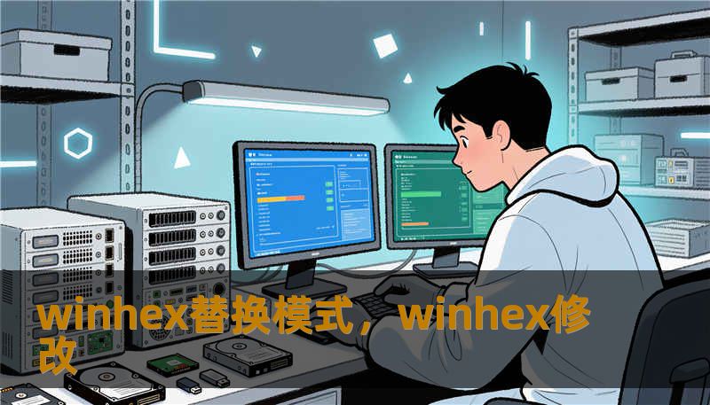 winhex替换模式，winhex修改
