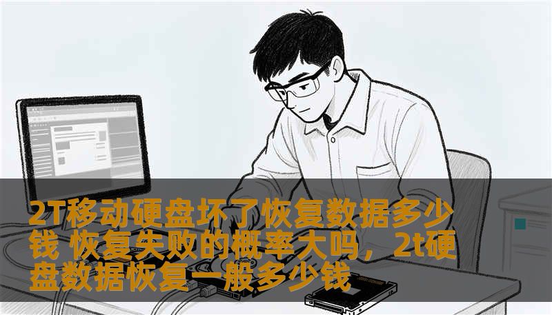2T移动硬盘坏了恢复数据多少钱 恢复失败的概率大吗，2t硬盘数据恢复一般多少钱