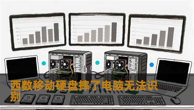 西数移动硬盘摔了电脑无法识别