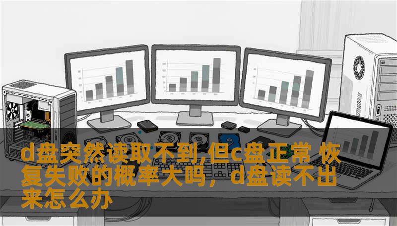 d盘突然读取不到,但c盘正常 恢复失败的概率大吗，d盘读不出来怎么办