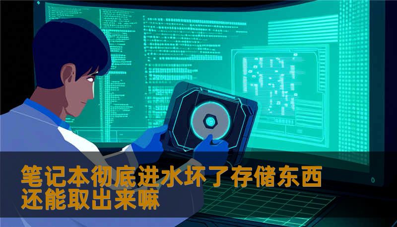 笔记本彻底进水坏了存储东西还能取出来嘛