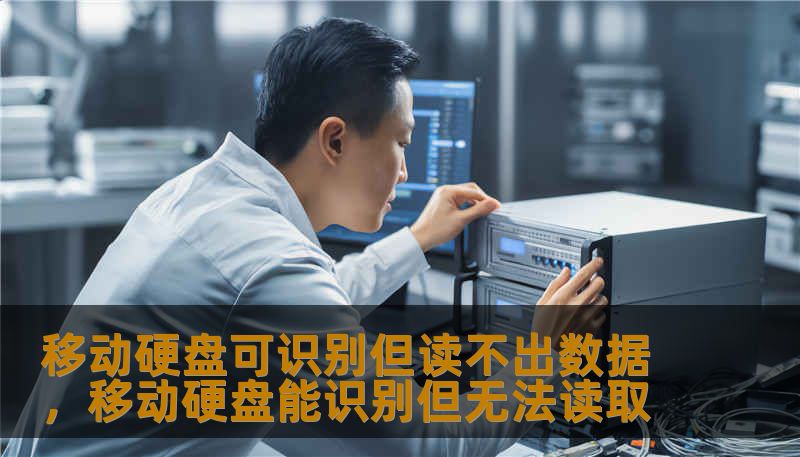 移动硬盘可识别但读不出数据，移动硬盘能识别但无法读取