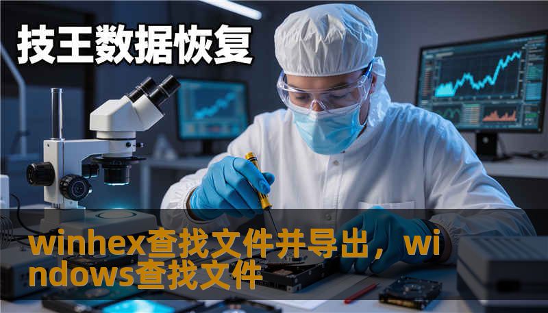 winhex查找文件并导出，windows查找文件