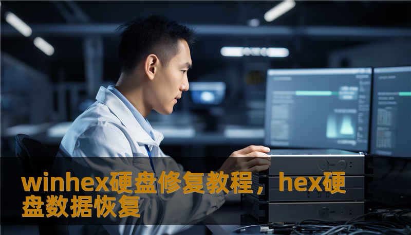 winhex硬盘修复教程，hex硬盘数据恢复