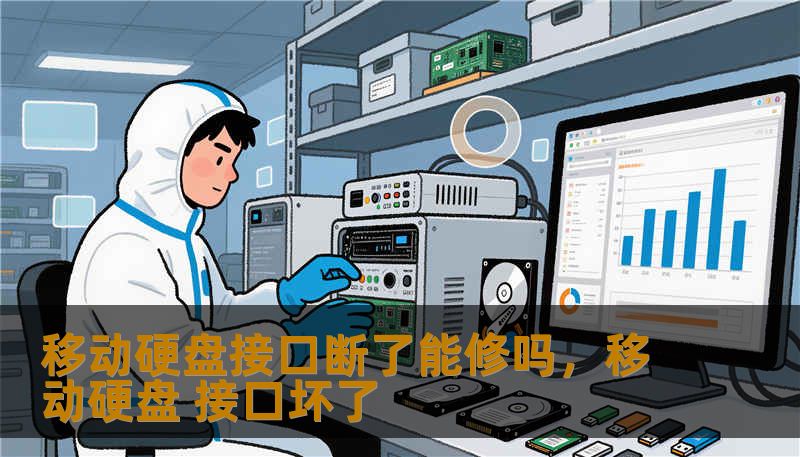 移动硬盘接口断了能修吗，移动硬盘 接口坏了