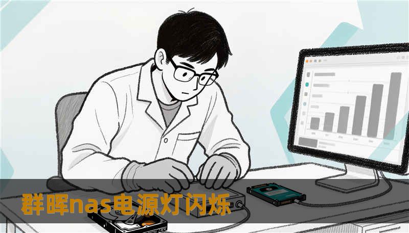 群晖nas电源灯闪烁