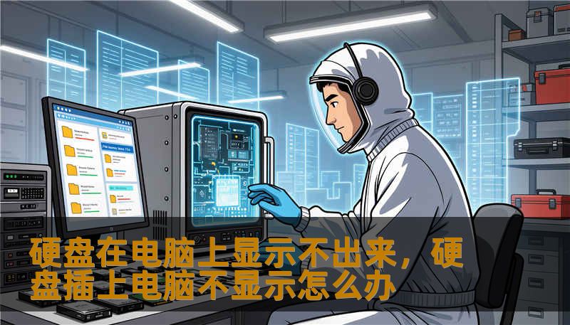 硬盘在电脑上显示不出来，硬盘插上电脑不显示怎么办