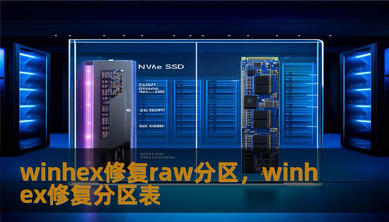 winhex修复raw分区，winhex修复分区表