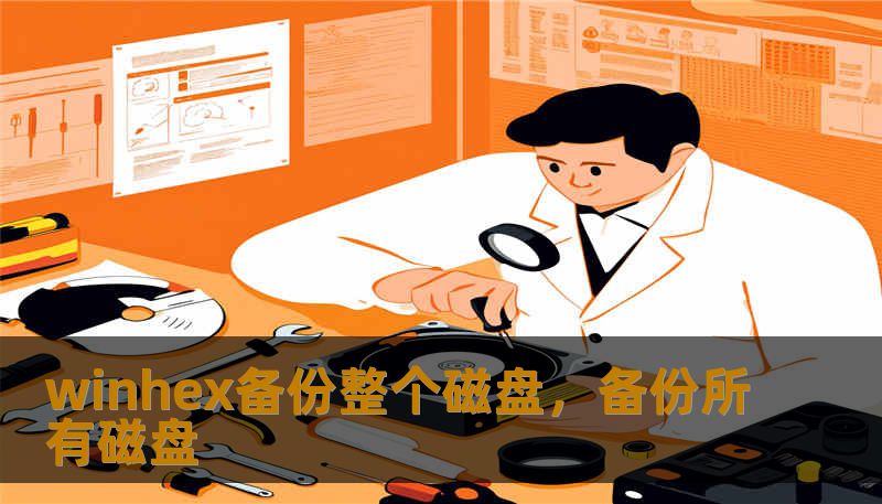 winhex备份整个磁盘，备份所有磁盘