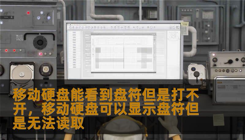移动硬盘能看到盘符但是打不开，移动硬盘可以显示盘符但是无法读取
