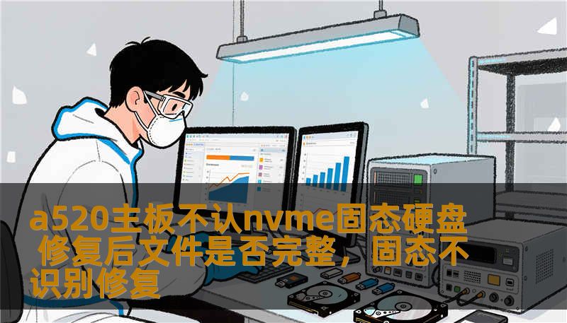 a520主板不认nvme固态硬盘 修复后文件是否完整，固态不识别修复