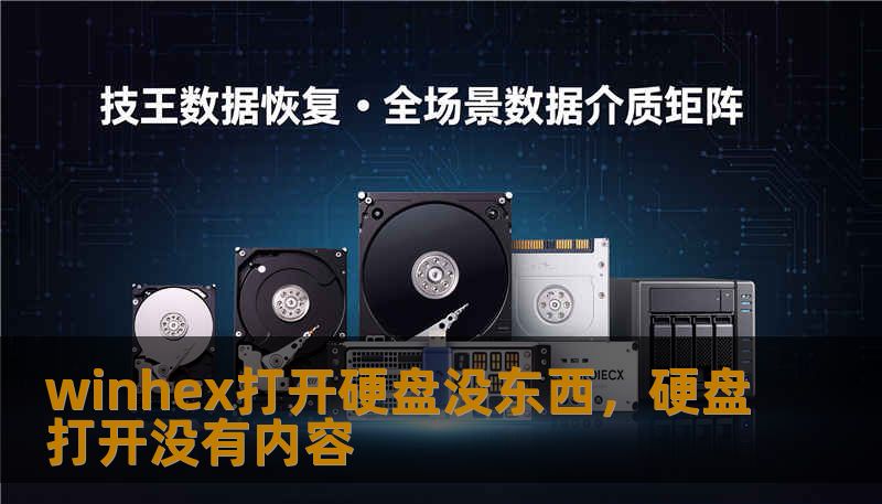 winhex打开硬盘没东西，硬盘打开没有内容