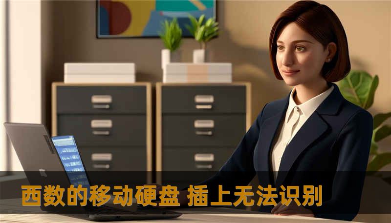 西数的移动硬盘 插上无法识别