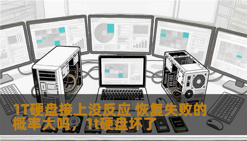 1T硬盘接上没反应 恢复失败的概率大吗，1t硬盘坏了