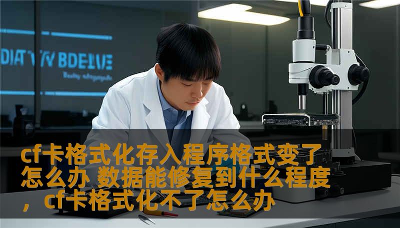 cf卡格式化存入程序格式变了怎么办 数据能修复到什么程度，cf卡格式化不了怎么办