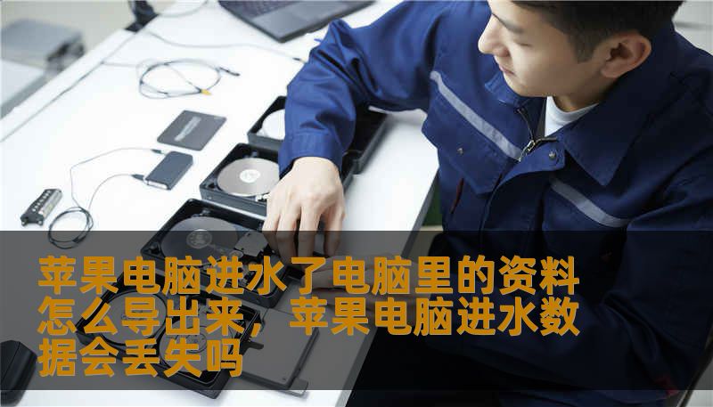 苹果电脑进水了电脑里的资料怎么导出来，苹果电脑进水数据会丢失吗
