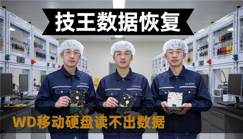 WD移动硬盘读不出数据