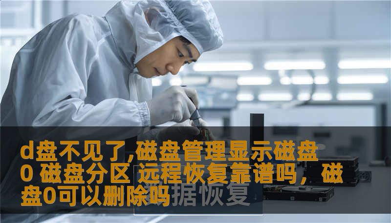 d盘不见了,磁盘管理显示磁盘0 磁盘分区 远程恢复靠谱吗，磁盘0可以删除吗
