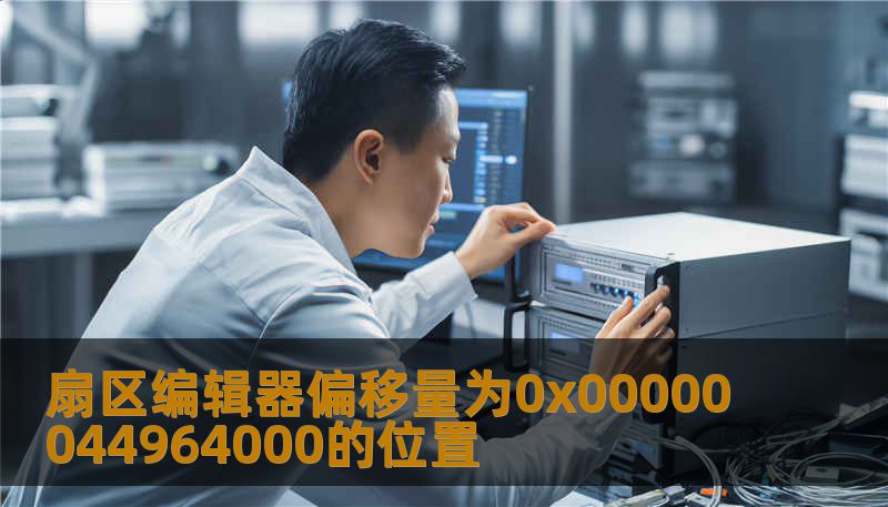 扇区编辑器偏移量为0x00000044964000的位置