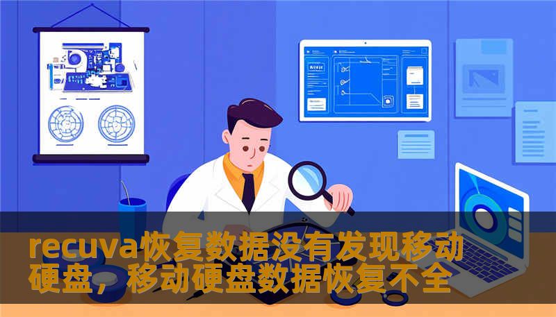 recuva恢复数据没有发现移动硬盘，移动硬盘数据恢复不全