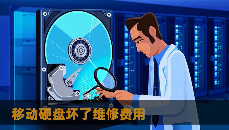 移动硬盘坏了维修费用