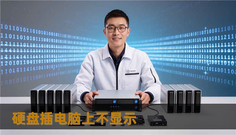 硬盘插电脑上不显示