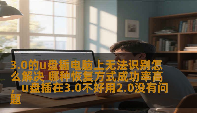 3.0的u盘插电脑上无法识别怎么解决 哪种恢复方式成功率高，u盘插在3.0不好用2.0没有问题