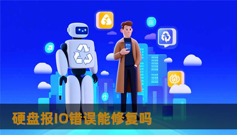 硬盘报IO错误能修复吗