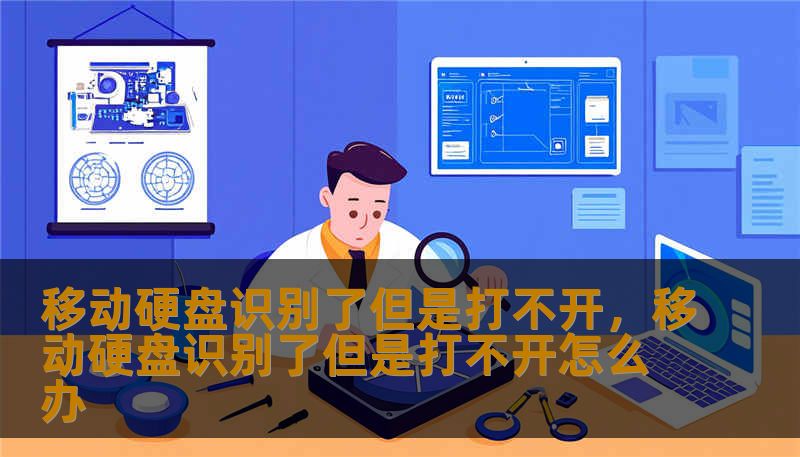 移动硬盘识别了但是打不开，移动硬盘识别了但是打不开怎么办