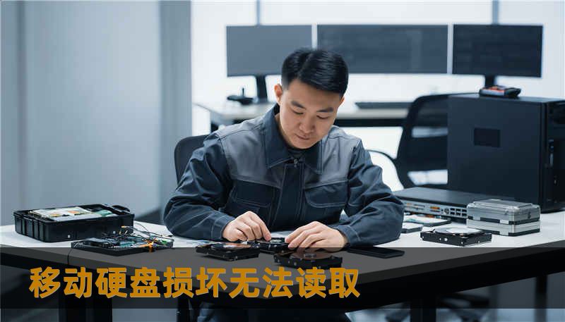 移动硬盘损坏无法读取